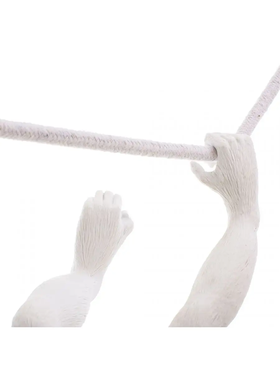 Seletti Monkey Lamp White Swing Indoor