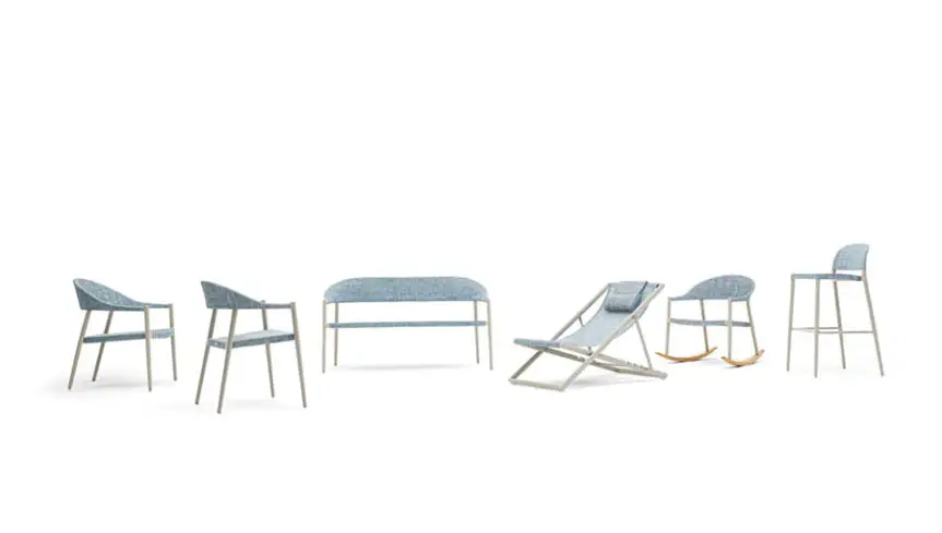 Varaschin CLEVER Foldable Deckchair