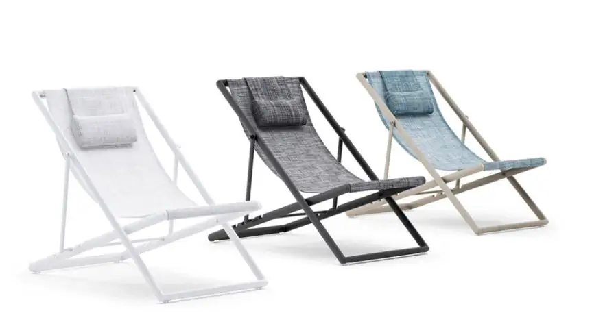 Varaschin CLEVER Foldable Deckchair