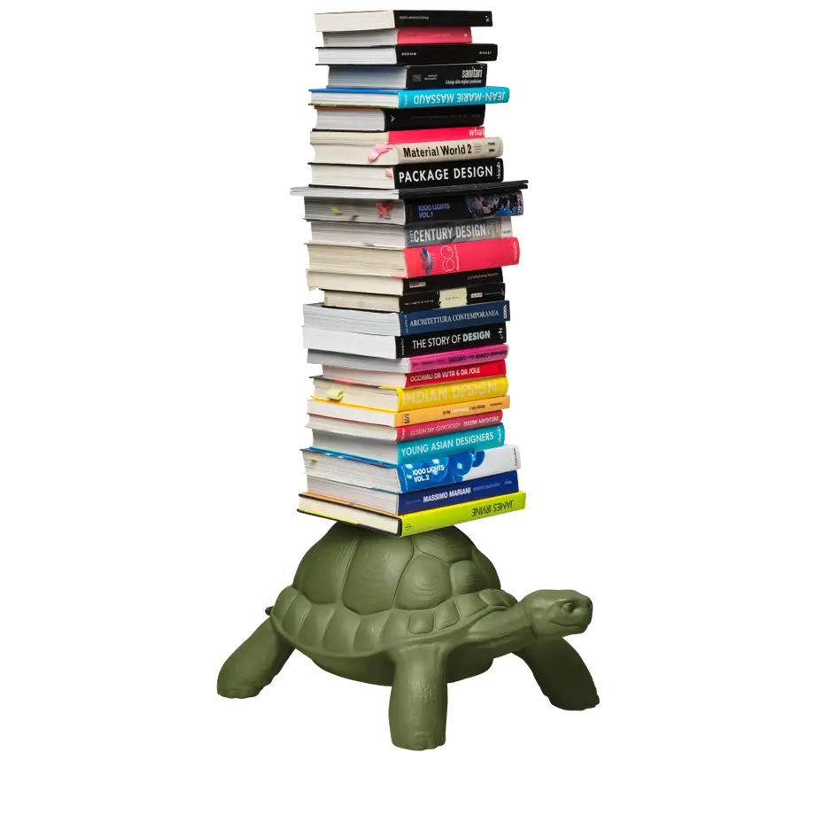 Qeeboo Turtle Carry Bookcase - New Colors!