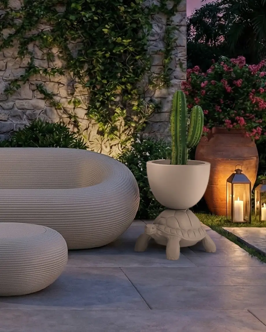 Qeeboo Turtle Carry Planter & Champagne Cooler - New Colors!