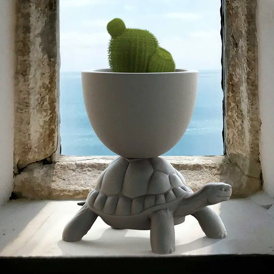 Qeeboo Turtle Carry Planter & Champagne Cooler - New Colors!