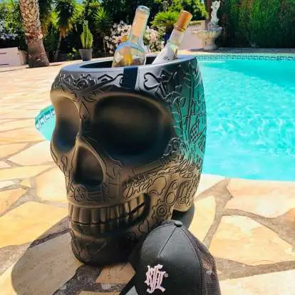 Qeeboo Mexico Planter & Champagne Cooler