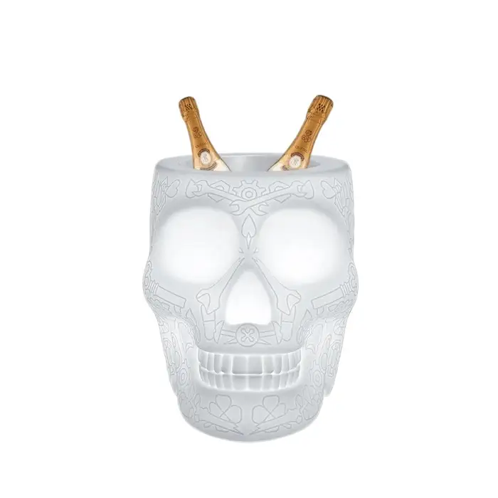 Qeeboo Mexico Planter & Champagne Cooler Rechargeable Lamp