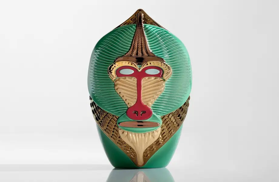 Bosa Primates Mandrillus Vase
