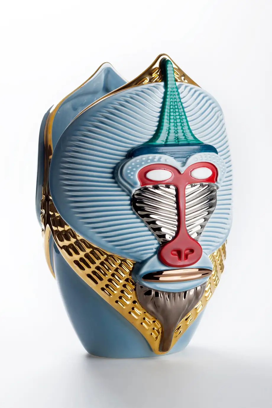 Bosa Primates Mandrillus Vase