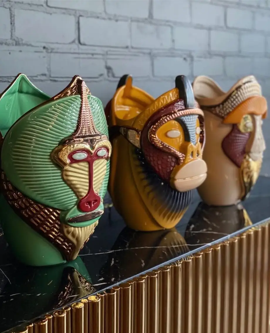 Bosa Primates Brazza Vase