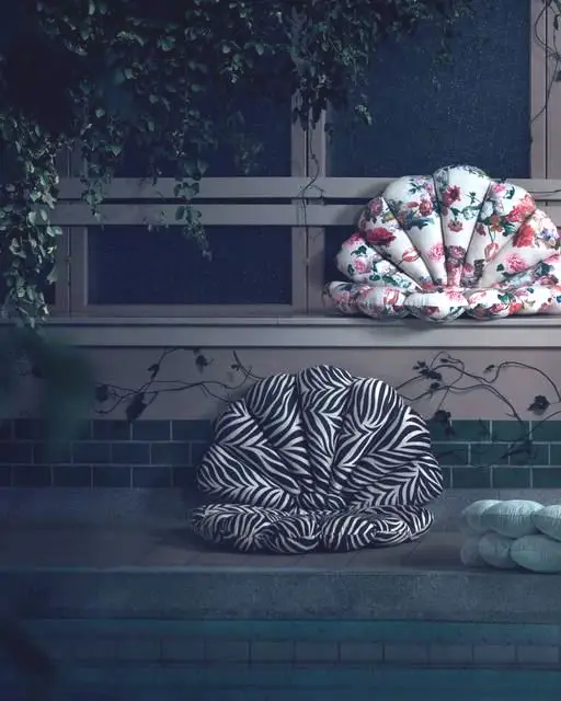Garden Glory Shell Cushion