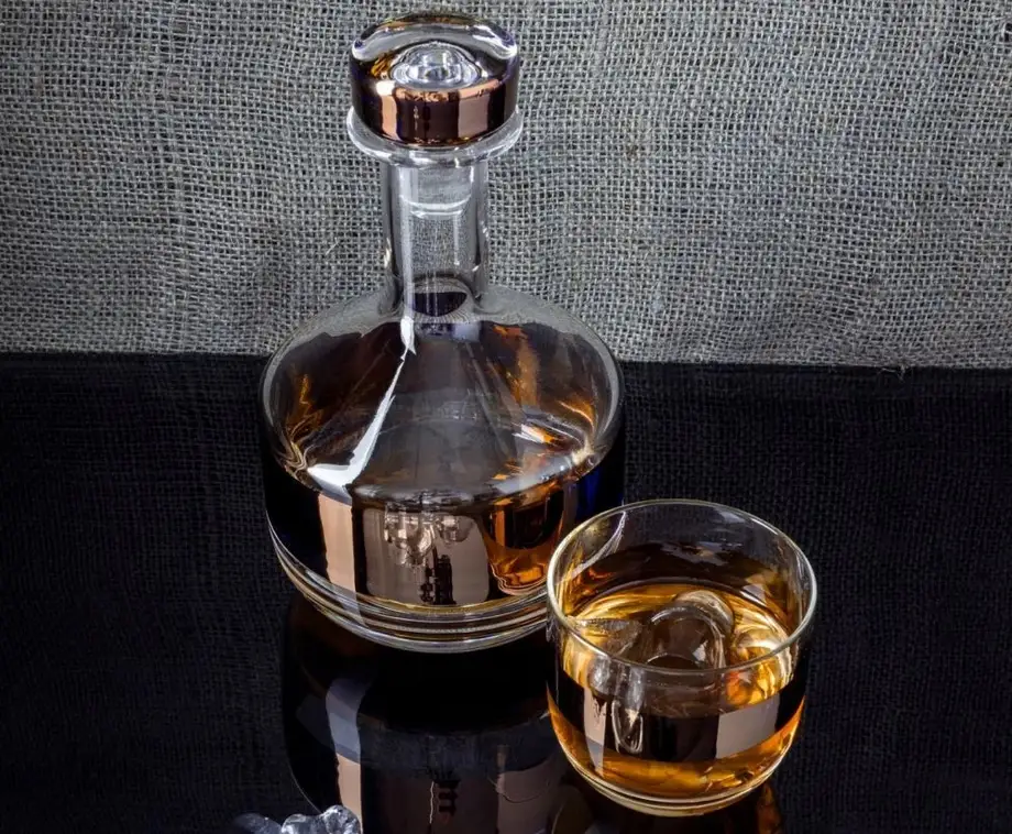 Tom Dixon Tank Whiskey Glasses Copper x2