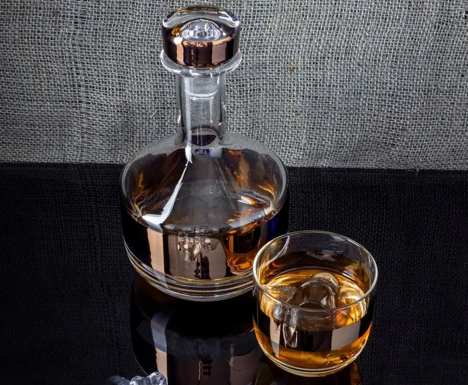 Tom Dixon Tank Whiskey Decanter Copper