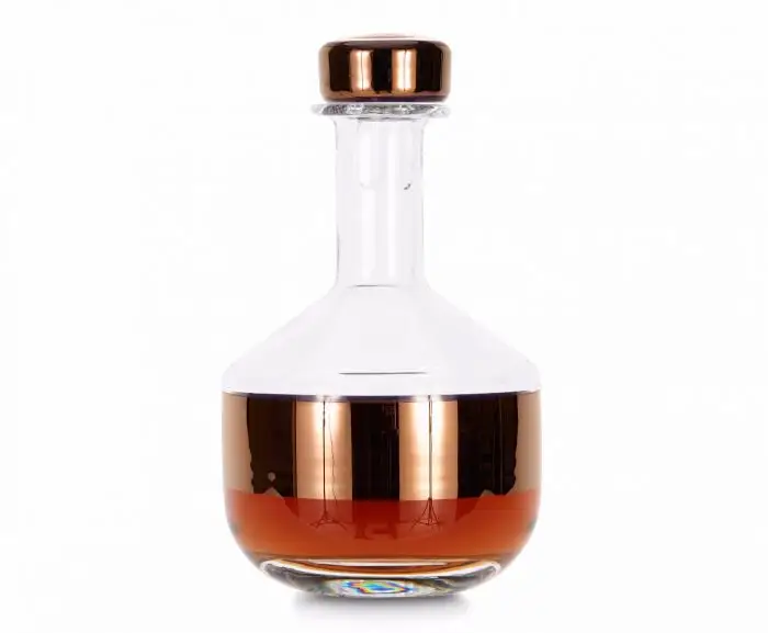 Tom Dixon Tank Whiskey Decanter Copper