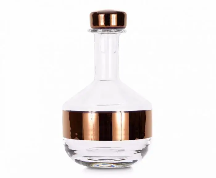 Tom Dixon Tank Whiskey Decanter Copper