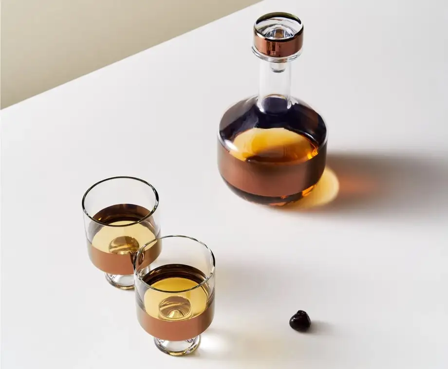 Tom Dixon Tank Whiskey Decanter Copper