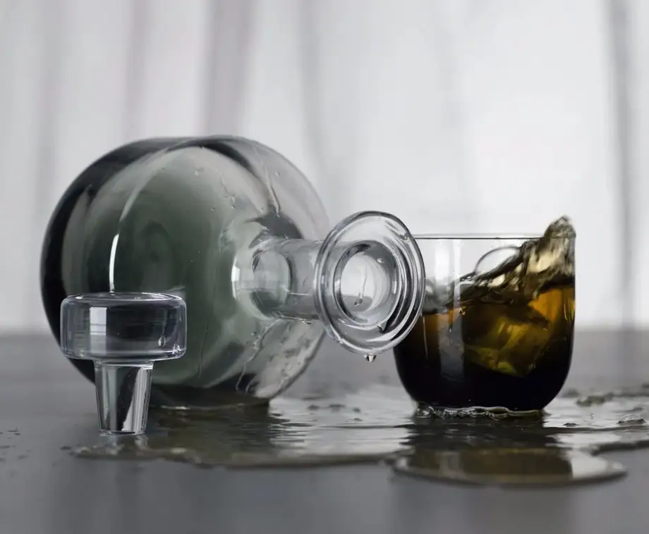 Tom Dixon Tank Whiskey Glasses Black x2