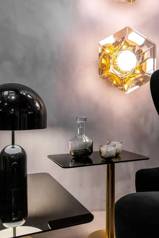 Tom Dixon Tank Whiskey Decanter Black