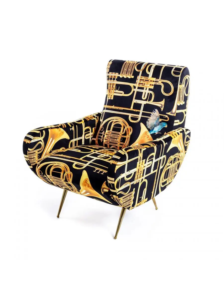 Seletti Toiletpaper Armchair Trumpets