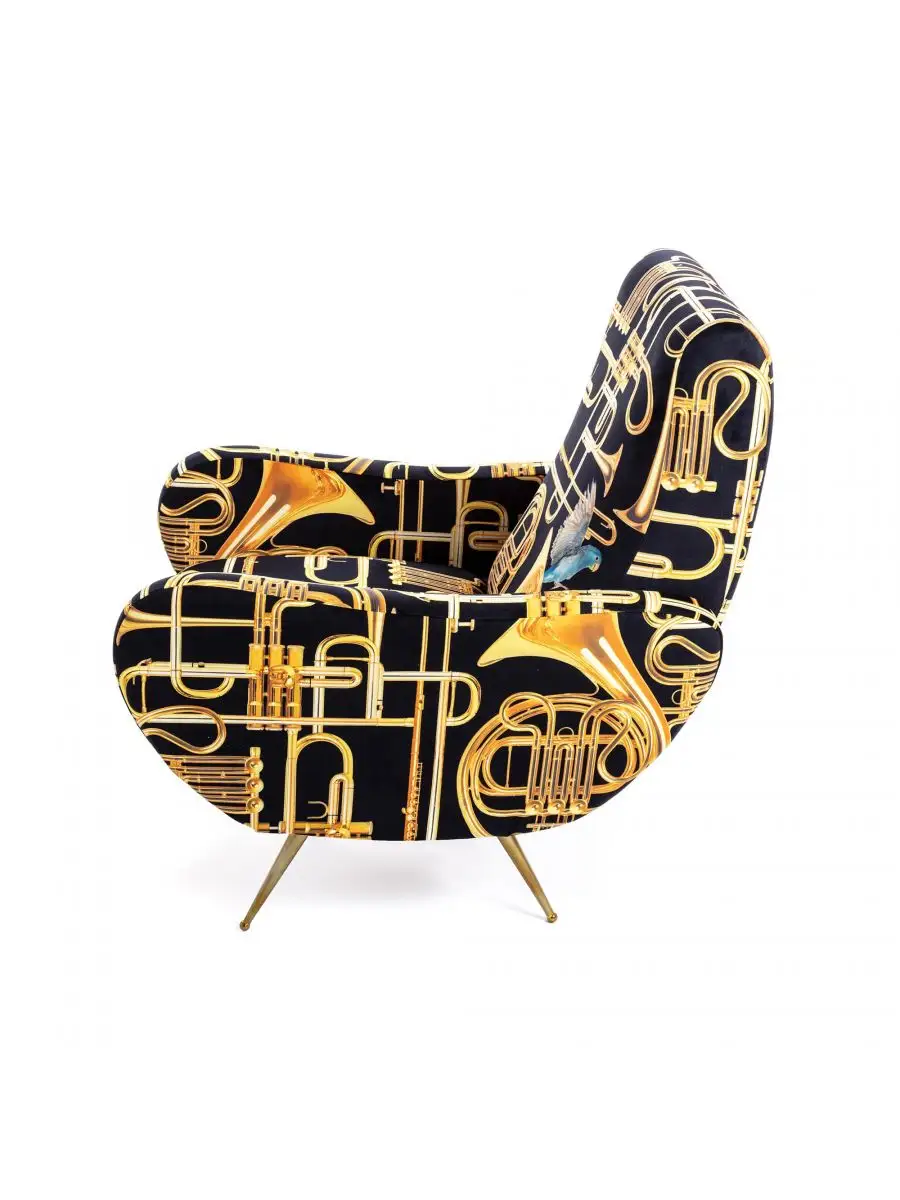 Seletti Toiletpaper Armchair Trumpets