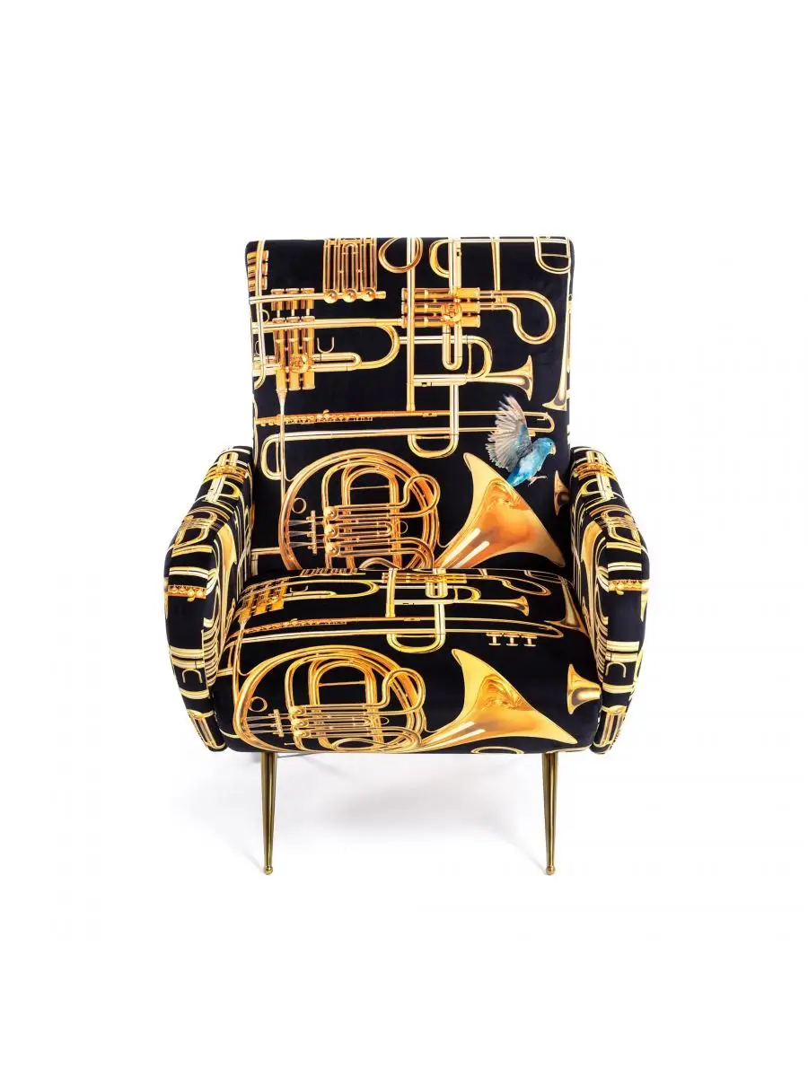 Seletti Toiletpaper Armchair Trumpets