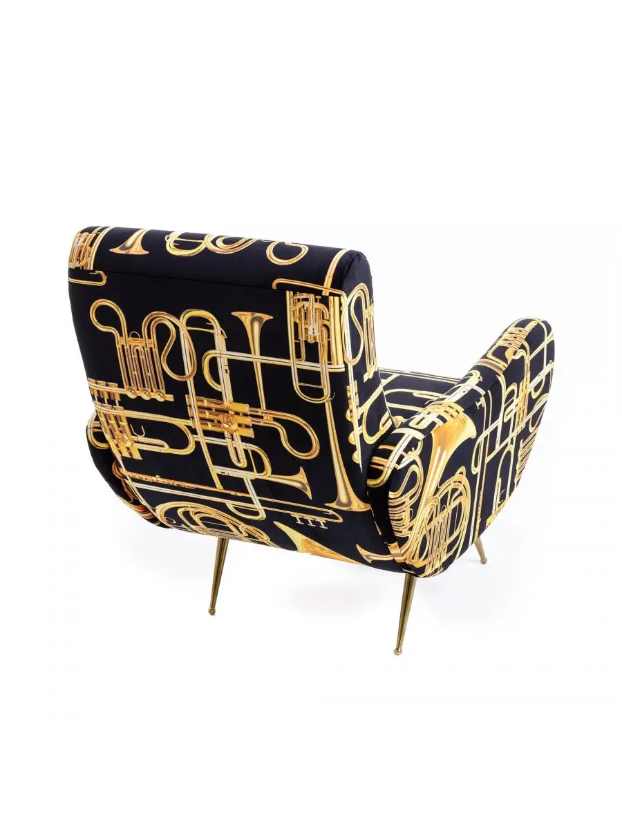 Seletti Toiletpaper Armchair Trumpets