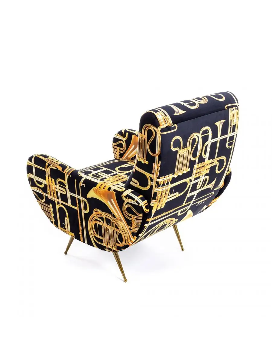 Seletti Toiletpaper Armchair Trumpets