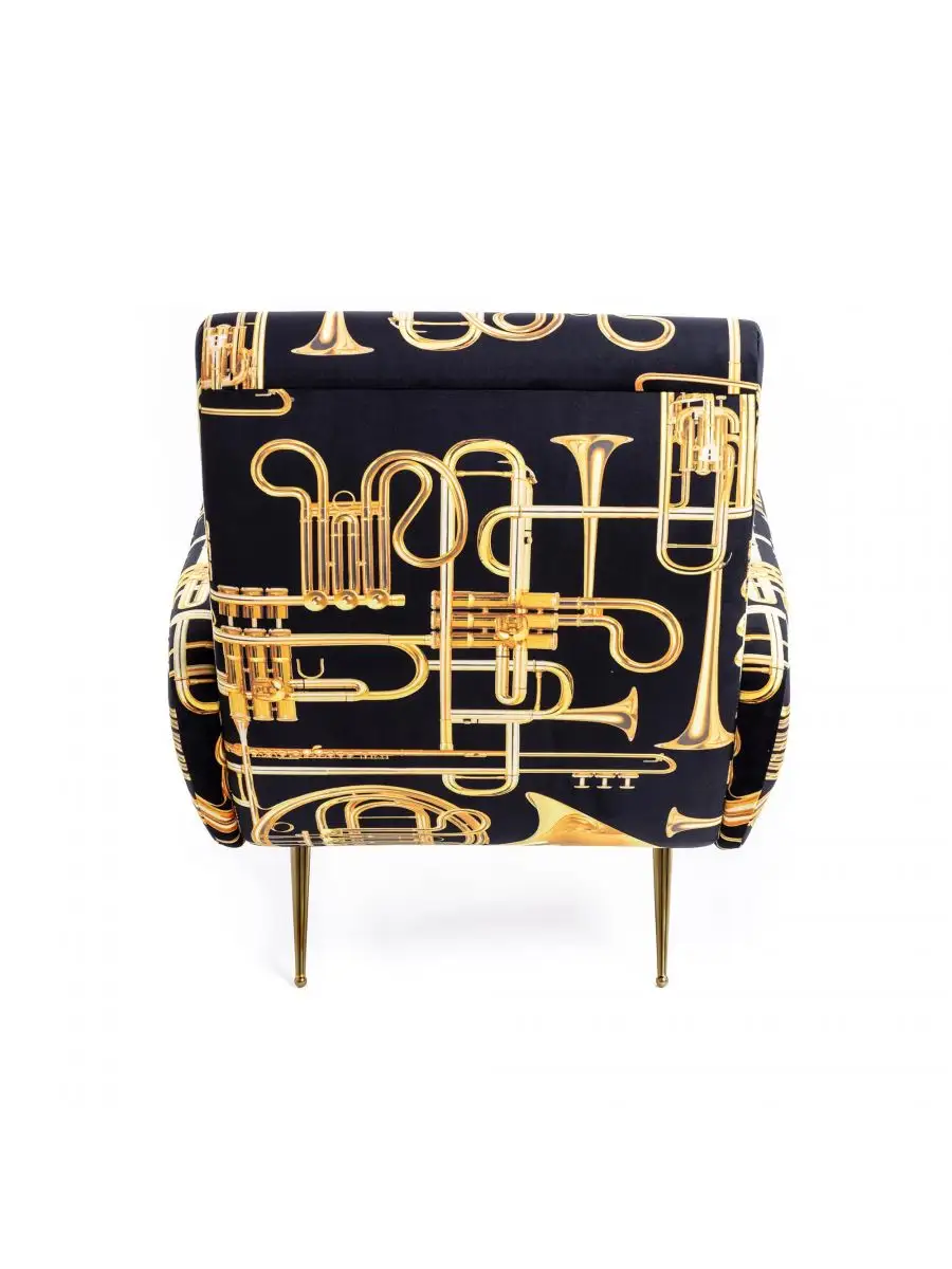 Seletti Toiletpaper Armchair Trumpets