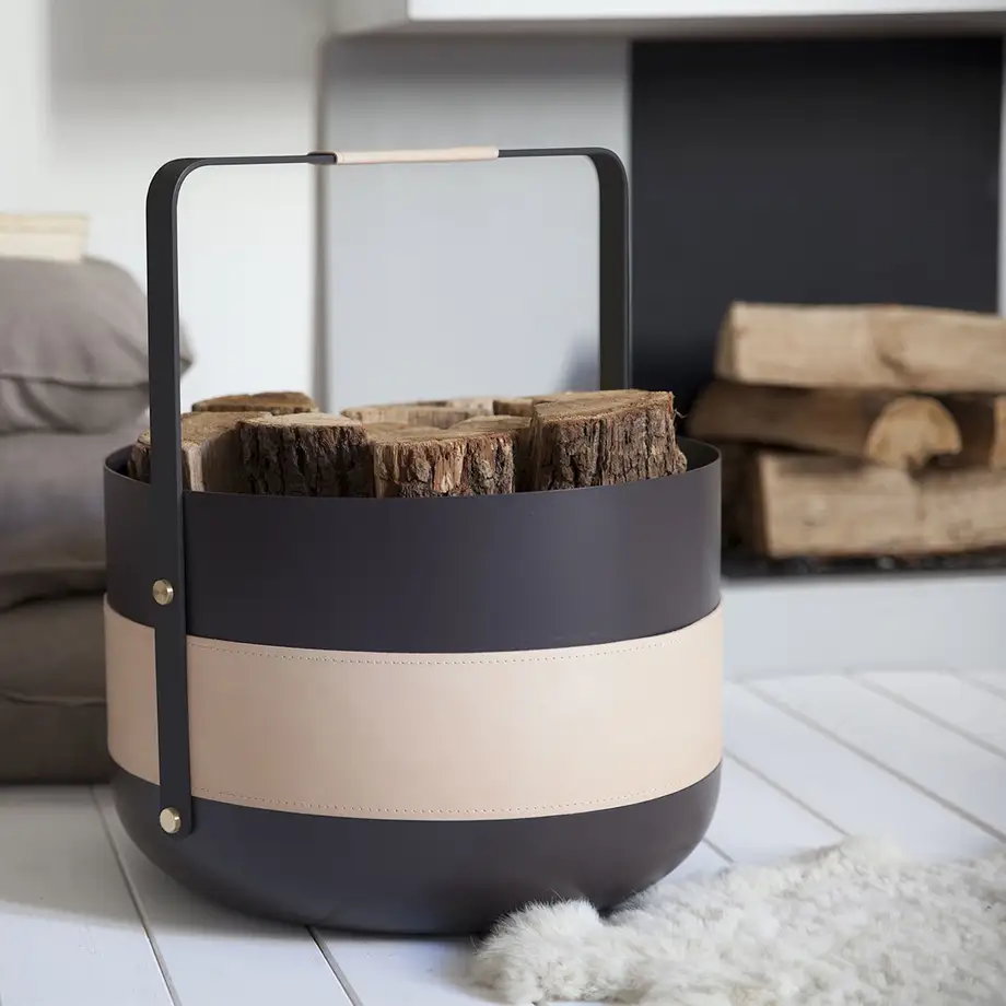 Eldvarm Steel Basket Emma Naturel