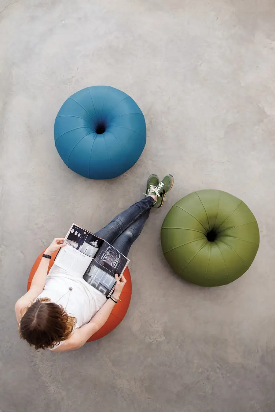 Ogo Mandarina Pouf
