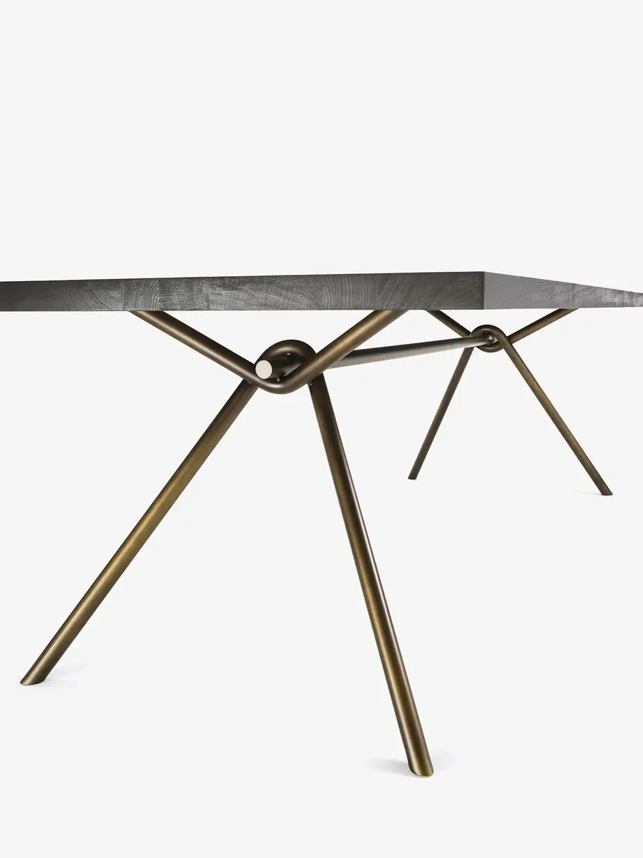RIVA1920 Iron Light Squared Table
