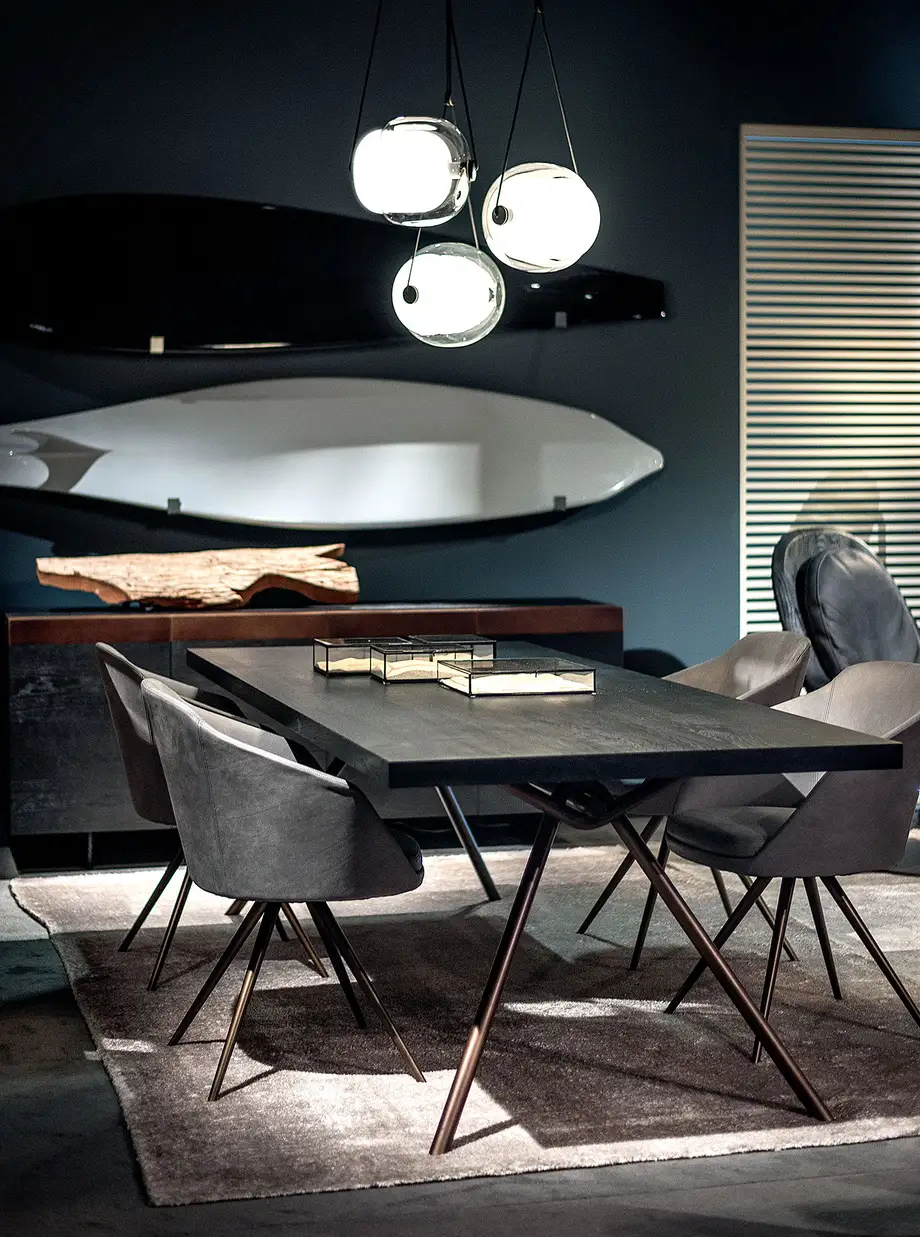 RIVA1920 Iron Light Squared Table
