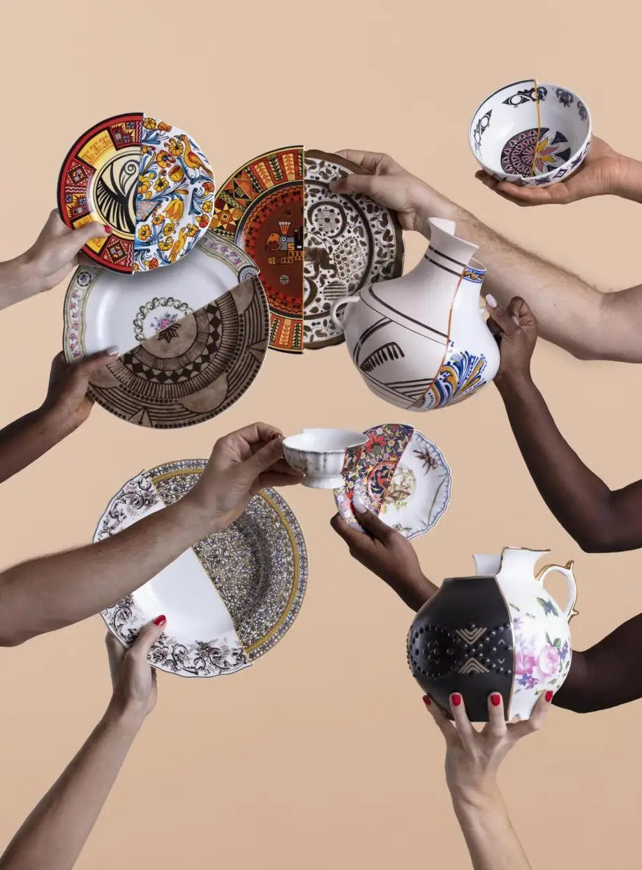 Seletti Hybrid Soup Plate Agroha 