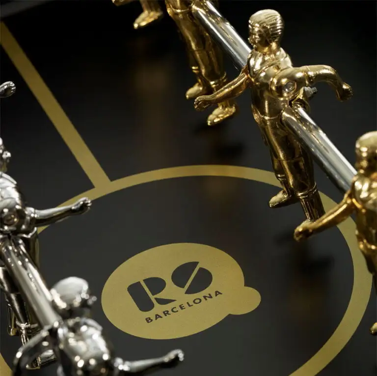 RS Barcelona RS2 Gold football table Indoor/Outdoor