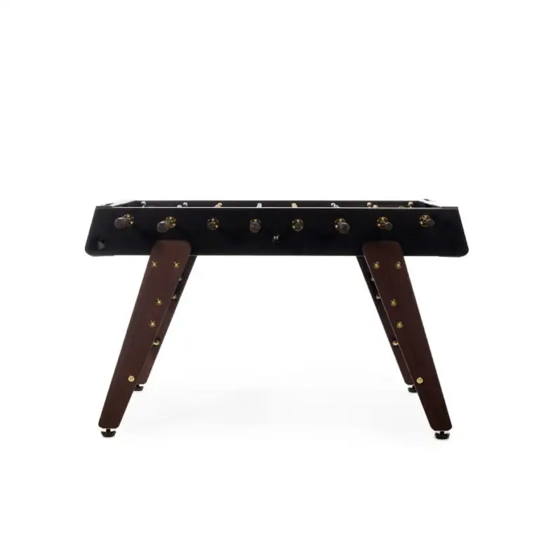 RS Barcelona RS3 Wood Gold Football Table Indoor/Outdoor