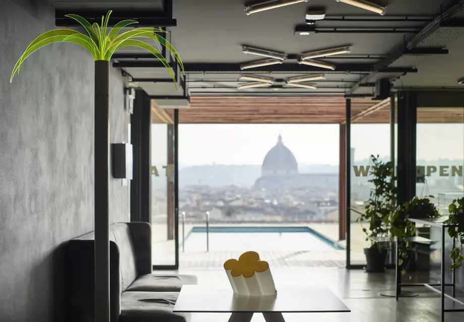 Poltronova Passiflora Table Lamp