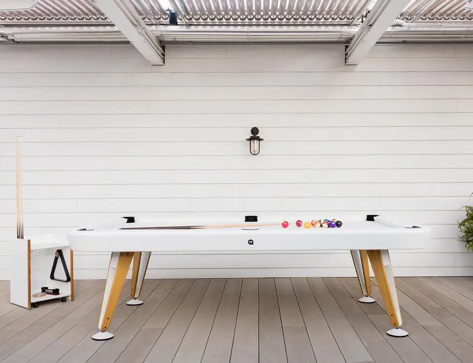 RS Barcelona RS Diagonal Pool Table - Outdoor