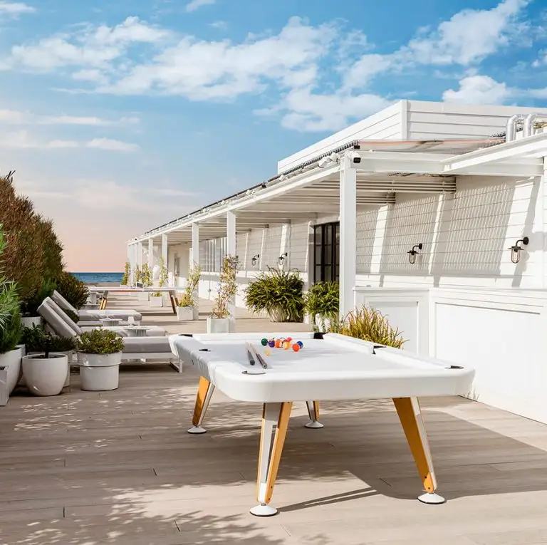 RS Barcelona RS Diagonal Pool Table - Outdoor