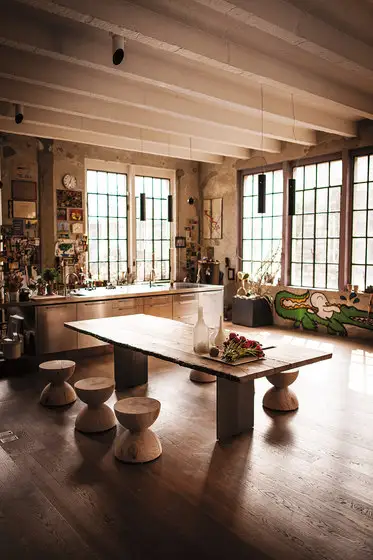 RIVA1920 Sky-Natura Natural Sides Table