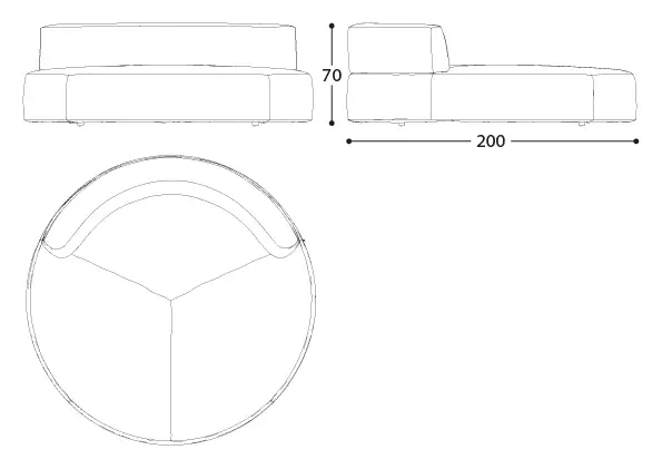 Varaschin Belt Daybed
