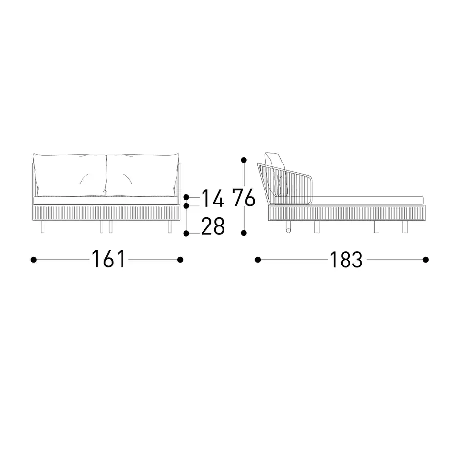 Varaschin Tibidabo Daybed
