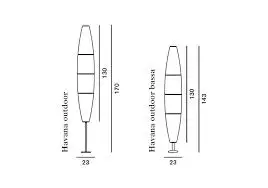 Foscarini Havana Floor Lamp Outdoor