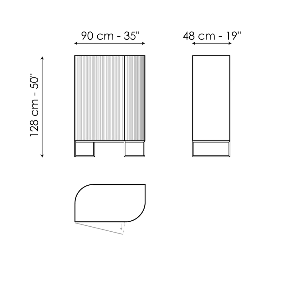 Bonaldo Dune Sideboard