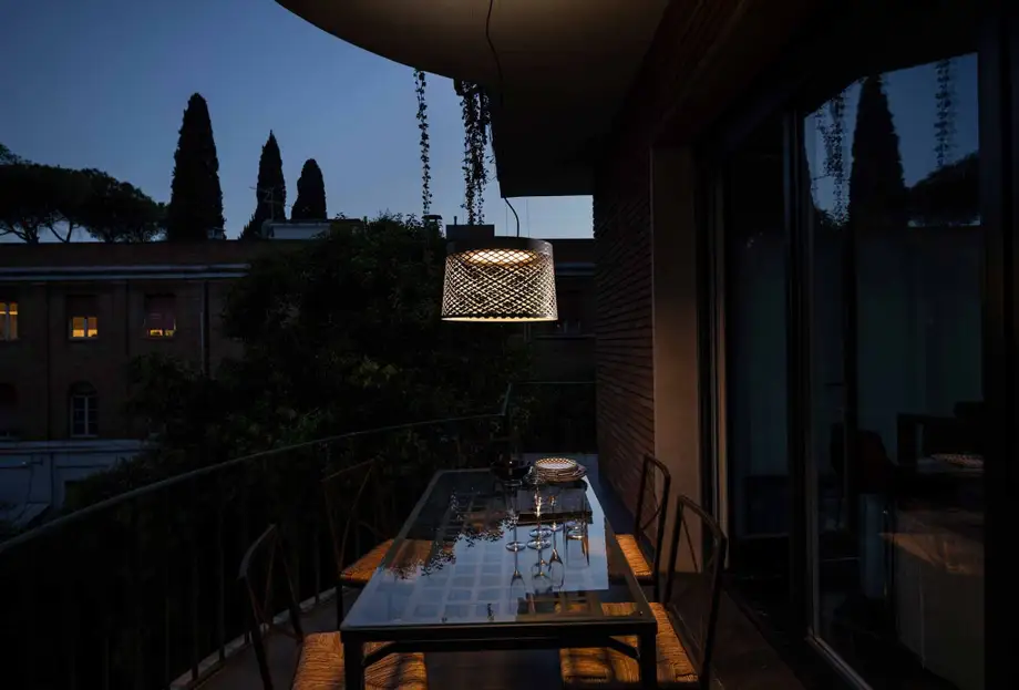 Foscarini Twiggy Grid Suspension Lamp Outdoor