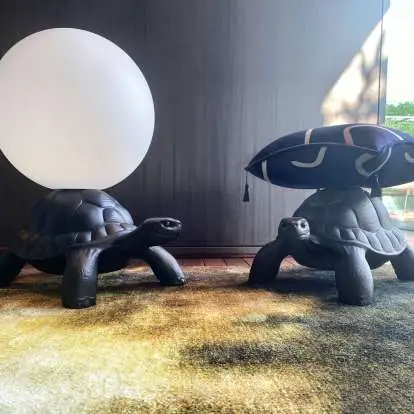 Qeeboo Turtle Carry Lamp