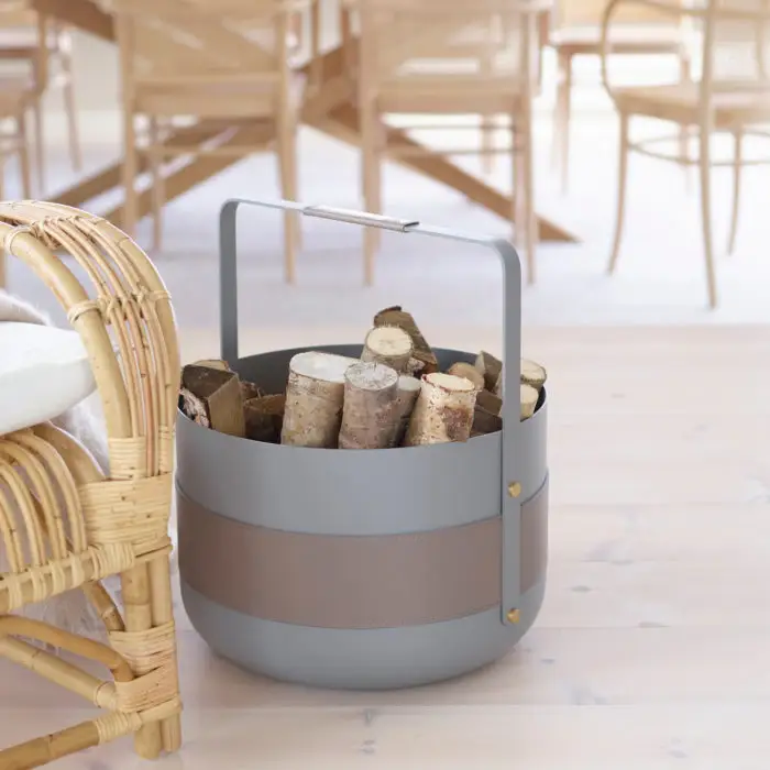 Eldvarm Steel Basket Emma Paris