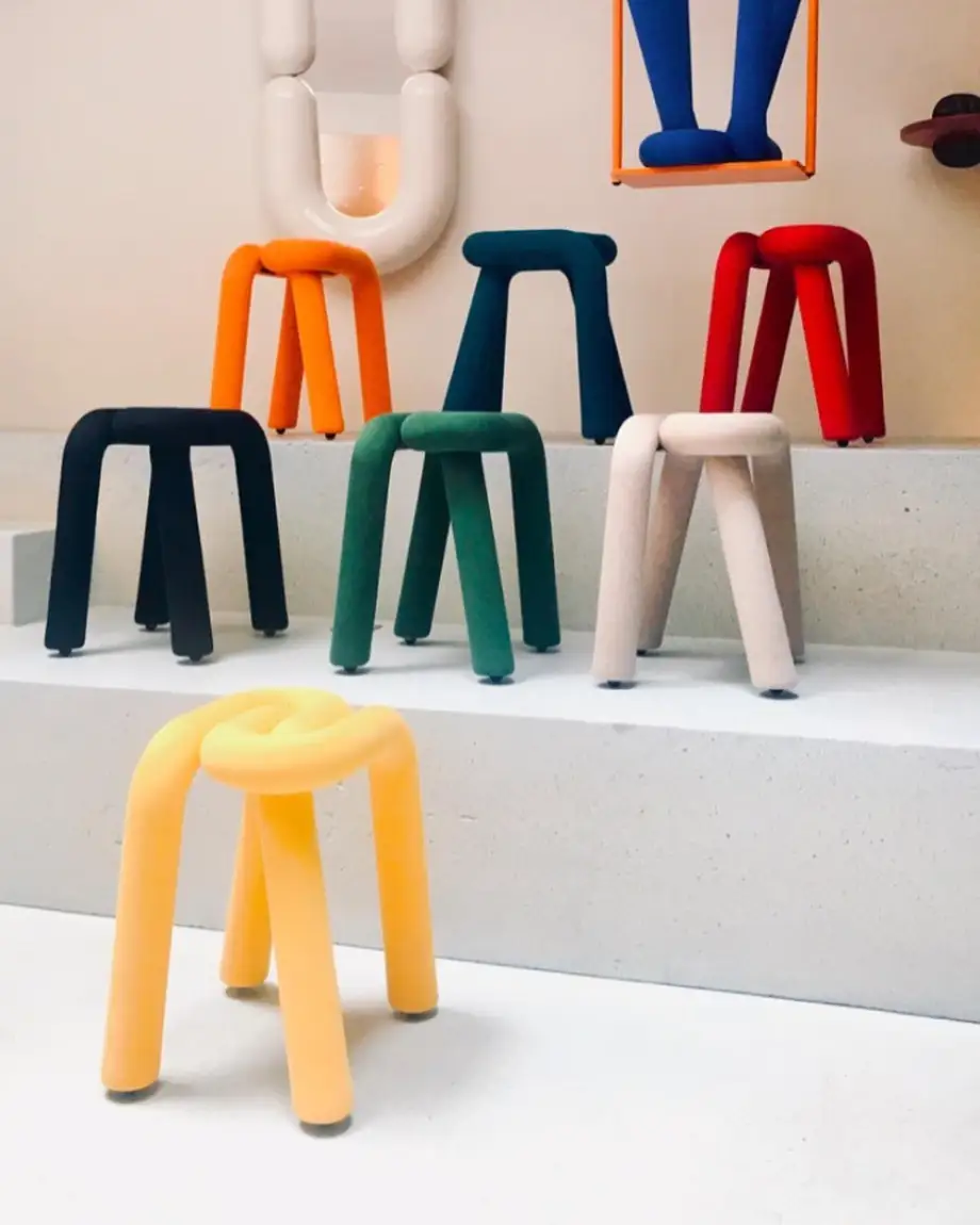 Moustache Bold Stool