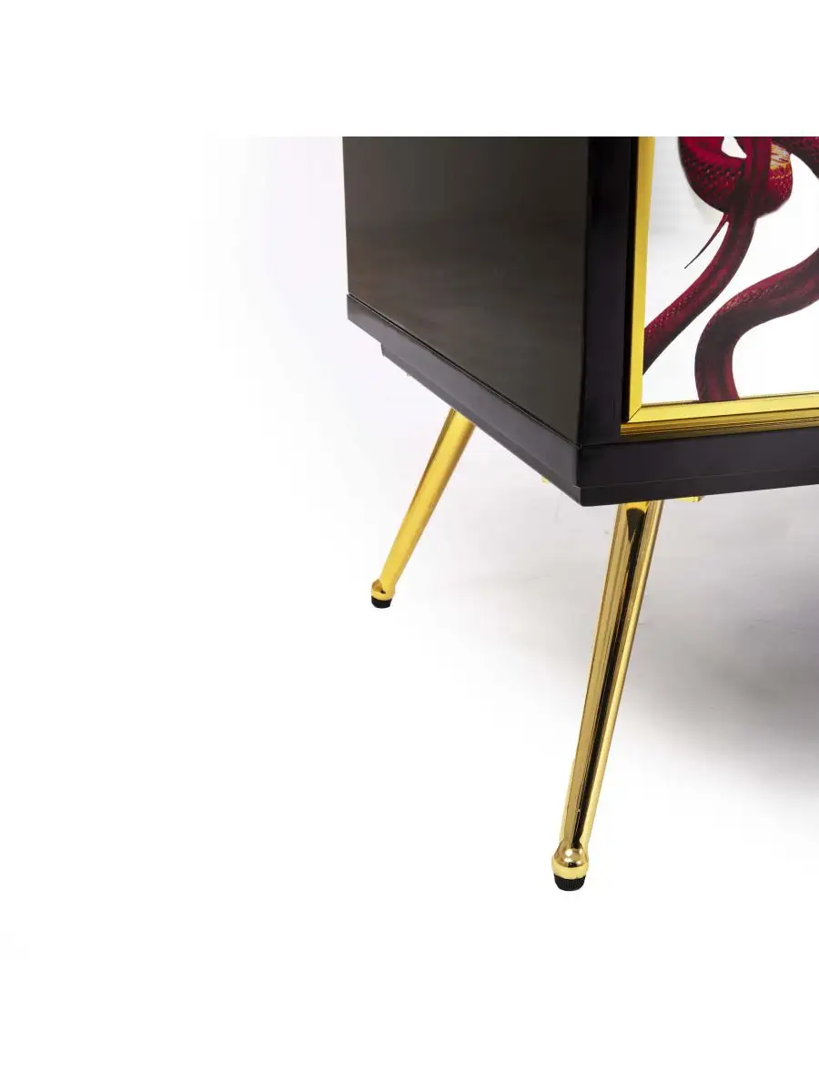Seletti Toiletpaper Cabinet Sliding Door Snakes