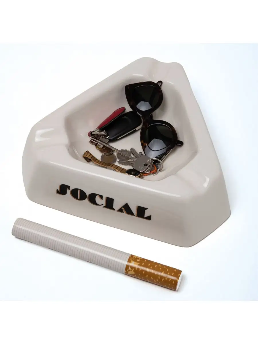 Seletti Social Smoker Serving Plate