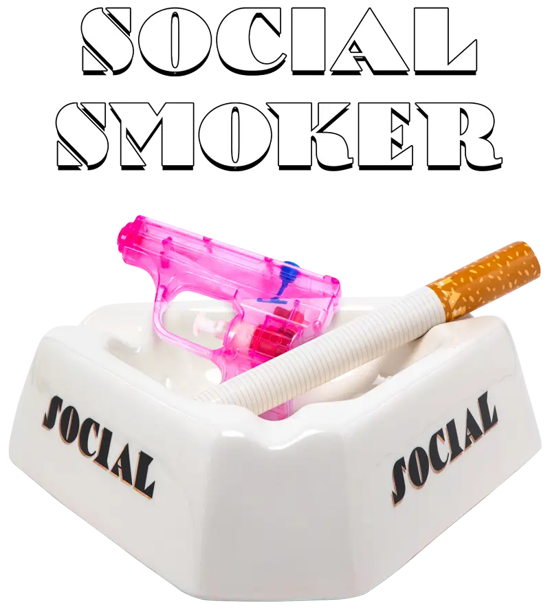 Seletti Social Smoker Serving Plate