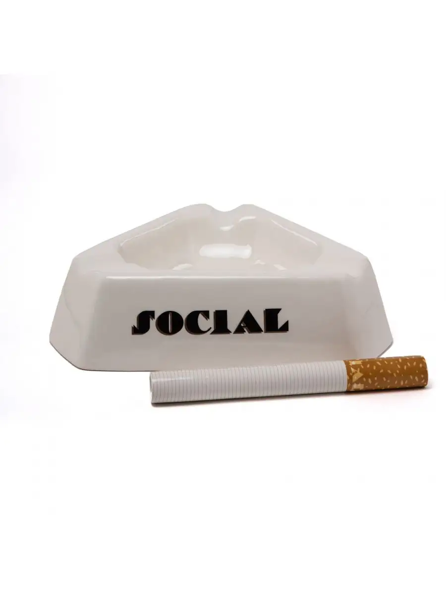 Seletti Social Smoker Serving Plate