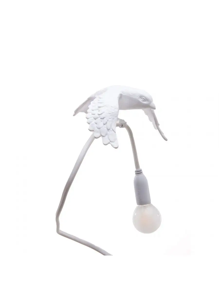 Seletti Sparrow Lamp with Clamp - Taking Off