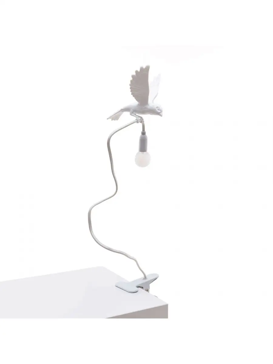 Seletti Sparrow Lamp with Clamp - Landing